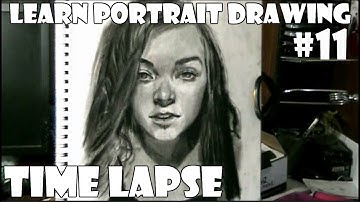 Freehand Portrait Drawing #11 | Reilly Method in Action | Time Lapse