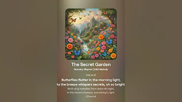 The Secret Garden - Nursery Rhyme Song Lullaby For Children