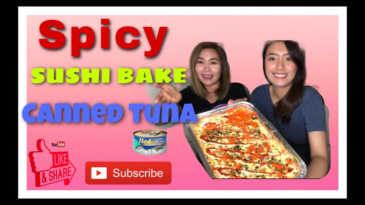 SUSHI BAKE CANNED TUNA EASY TO COOK!!! cherry leonidas vlogs