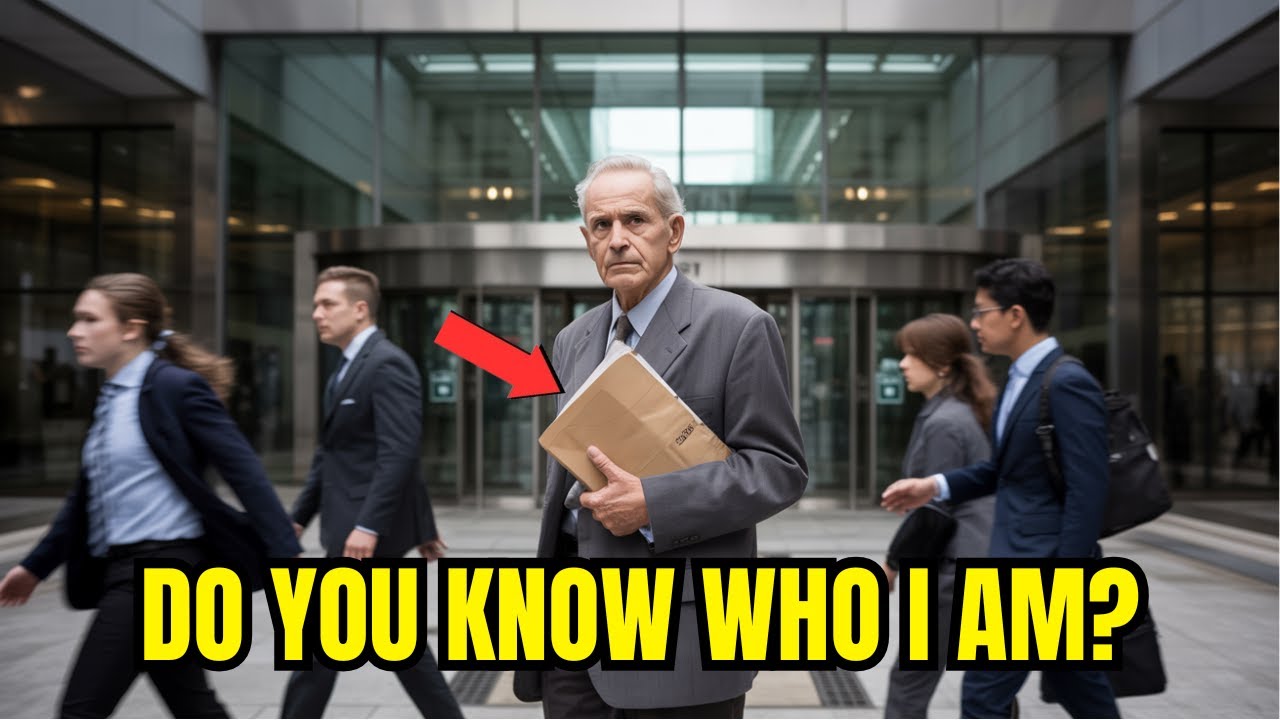 Elderly man is humiliated when asking for a doorman job… but what he reveals turns the entire buildi