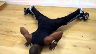 Split Leg Push-Up