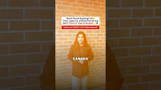 Work Permit Expiring? Contact us now #studyincanada #internationalstudents #fyp