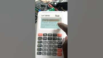 Printing Z Report on ACLAS ETR #CRV5X