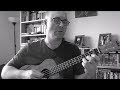 The Sound of Silence - Simon and Garfunkel - Baritone Ukulele Cover