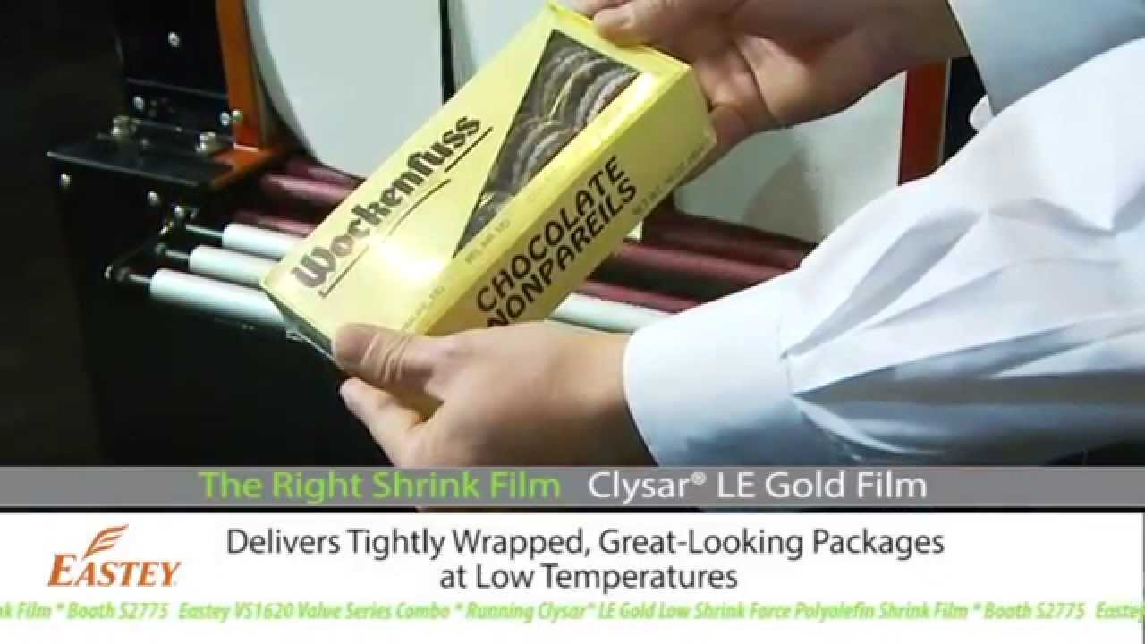 Eastey Enterprises VS1620 running Clysar film at Pack Expo 2014