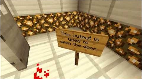 Minecraft - Redstone Tutorial 1 - Introduction and NOT Gate