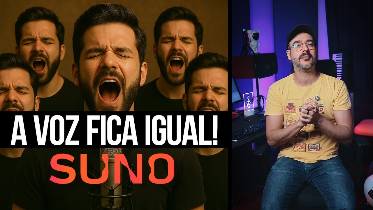 Produção Musical com IA para Clonar Voz e Preservar Melodia