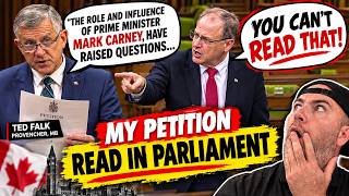 They Read My Petition in Parliament… Then THIS Happened