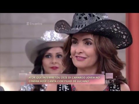 Dablio e Phillipe no Encontro com Fátima Bernardes na Rede Globo (27/01/2016)