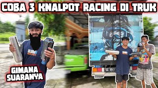 BEGINI SUARANYA‼ TRUK ENGKEL SQUADCORE PASANG KNALPOT RACING