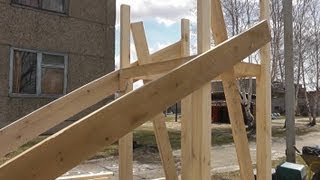 4.2 Изготовление деревянной детской горки ч 1.(Здравствуйте коллеги, меня зовут Сергей Полупанов г. Томск . Данный видео канал https://www.youtube.com/user/polupanovsa82..., 2012-05-11T03:31:04.000Z)