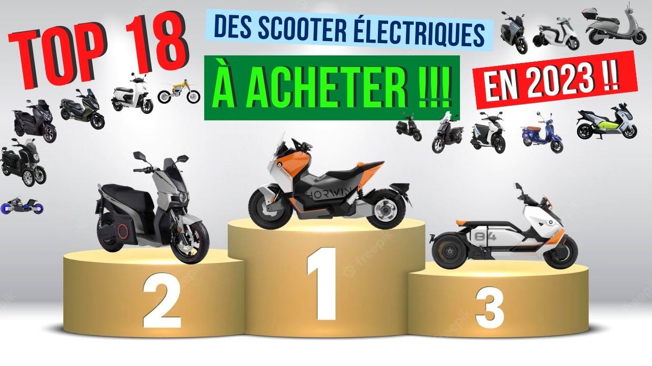 Top 30 des meilleurs scooters électriques de 2023