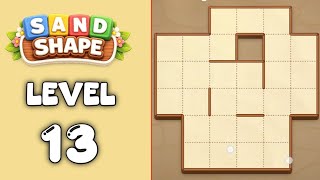 Sand Shape All Level 13 Easy Gameplay walkthrough & solution 