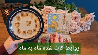 انرژی خوانی روابط کات شده ماه به ماه - تاروت تراپی