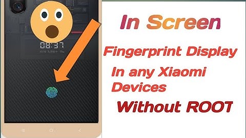 Get Fingerprint Display In Any Xiaomi Devices Without Root || #TechnicalMuthuraju
