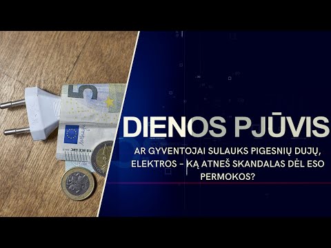 Ar gyventojai sulauks pigesnių dujų, elektros – ką atneš skandalas dėl ESO permokos? | DIENOS PJŪVIS @tv3televizija