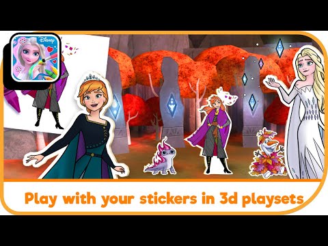 Disney Coloring World - Drawing Games for Kids #6 | StoryToys | Educational - YouTube