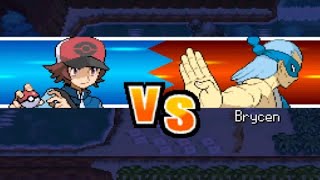 Pokemon Blaze Black - vs Gym Leader Brycen (Postgame)