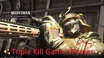 ✨Triple Kill Game Winner✨#WhiteFang #COD #mw3 #Warzone #Callofduty