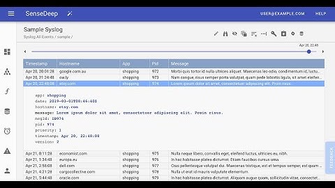 SenseDeep Log Viewer