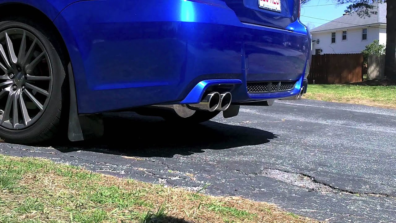 2011 Subaru Wrx Agency Power Exhaust - YouTube