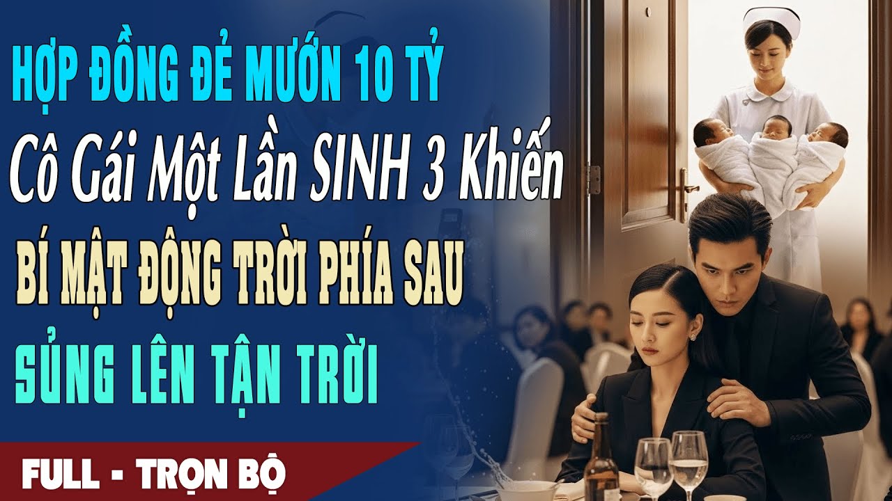 ❤️ Truyện Ngôn Tình HỢP ĐỒNG ĐẺ MƯỚN 10 TỶ Cô Gái 1 Lần SINH 3 Khiến Lão Đại Hắc Bang Sủng Tận Trời