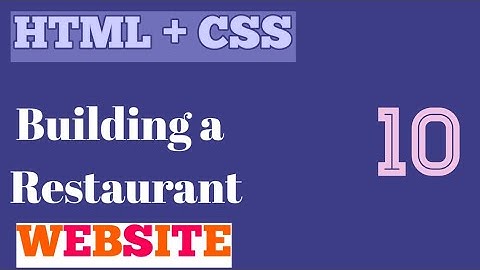 Building a Restaurant Website -10- Making the Navbar mobile responsive - part 4