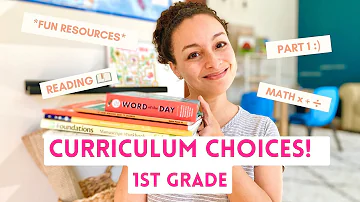 Our rising first grader's curriculum! Curriculum picks for 1st grade