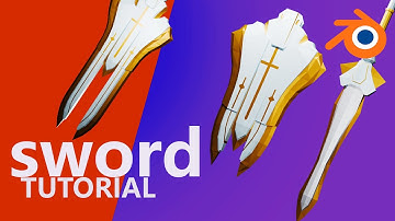 Master LOW POLY Sword Creation in 10 Minutes