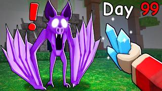 Surviving the AWAKENED BAT in 99 Nights in the Forest