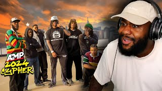 BETTER THAN XXL | AMP FRESHMAN CYPHER 2024 [REACTION]