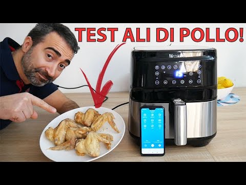 FRIGGITRICE AD ARIA SMART e TEST ALI DI POLLO! Recensione Proscenic T21