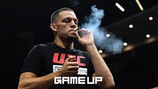 When Nate Diaz smoked a CBD joint during the UFC 244 open workouts | GAME UP® CBD