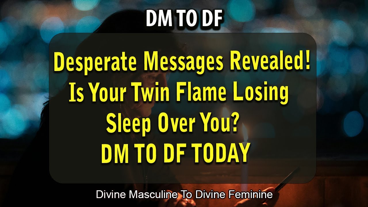DM TO DF TODAY: Your Twin Flame Can't Stop Thinking About You! - YouTube