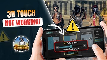 How to Fix 3D Touch Not Working in PUBG Mobile on your iPhone | PUBG 3D Touch Problem
