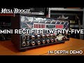 Mesa Boogie Mini Rectifier 25 in-depth demo! (12 guitars)