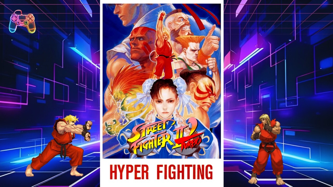 Street Fighter 2 Turbo - Hyper Fighting Gameplay with Ken (Pandora Arcade)