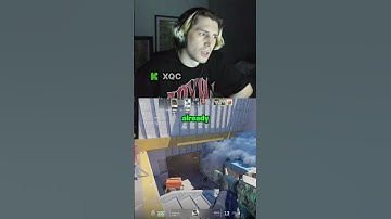 xQc gets mocked in cs2 #xqc #cs2 #cs2funny #cs2moments #counterstrike2 #shorts