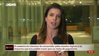 Reportagem Globo News Bitcoin 2017 Moeda Digital screenshot 1