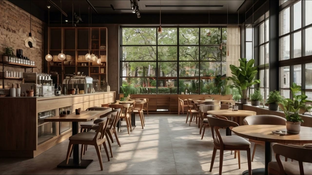 Cozy Cafe Jazz – Relaxing Bass, Gentle Piano & Smooth Saxophone