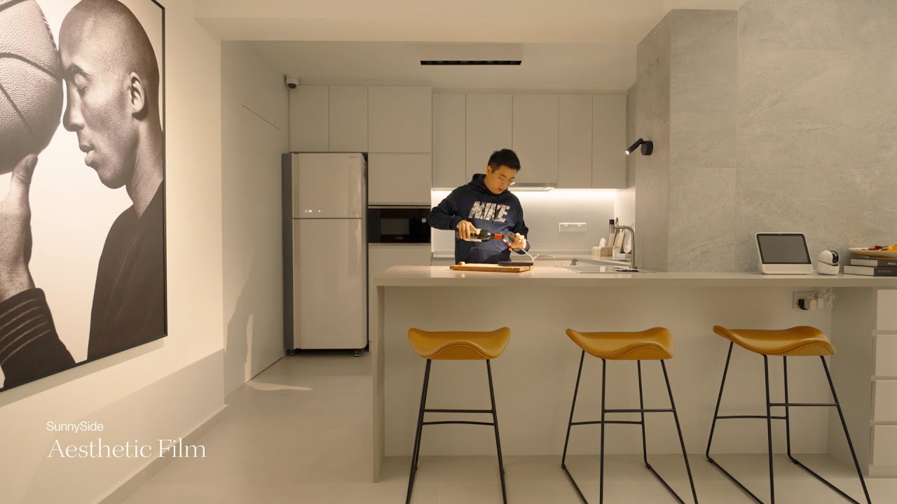 Peek Inside a Contemporary Minimalist Condo | By A Good Space | SunnySide Aesthetic Films