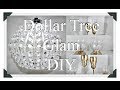 DIY Glam Crystal Chandelier|| Gold Candle Holders Centerpieces|| Tea Light holders||Three DIYS