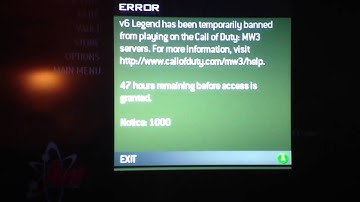 BANNED!! MW3 Boosting