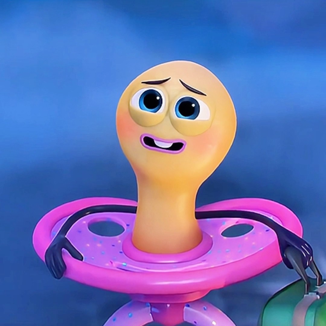 RILEY SE DESPEDINDO DA CHUPETINHA - DIVERTIDA MENTE #shorts #animation
