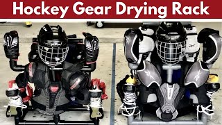 Hockey Gear Drying Rack Made with PVC | Builds by Maz