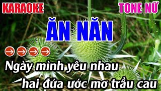 Ăn Năn Karaoke Tone Nữ Karaoke 9999 - Beat Mới