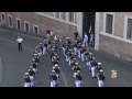 10 giugno 2014. Brigata Marina San Marco: cambio della Guardia d'Onore al Quirinale