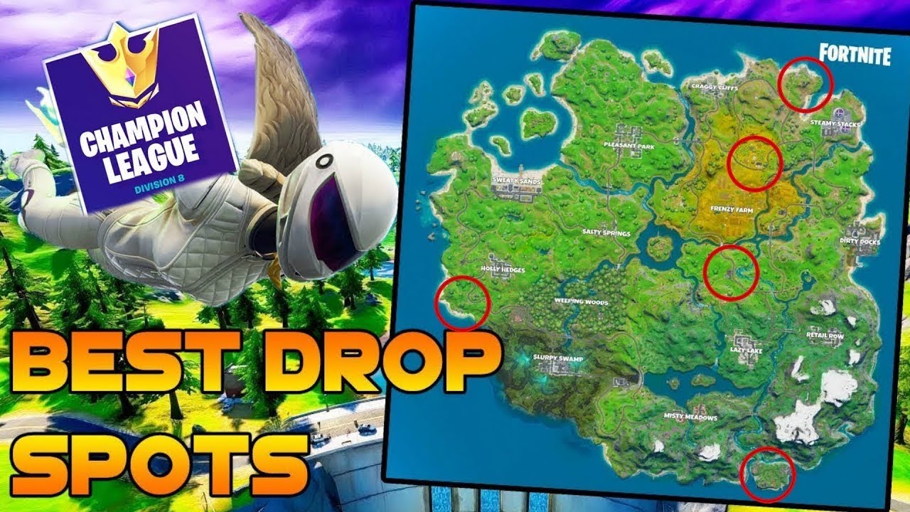 Top 6 best arena drop spots in Fortnite that could help you win a game