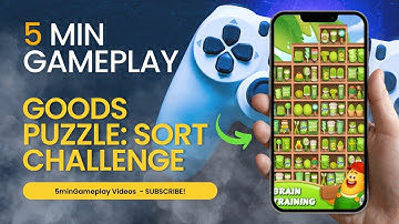 Goods Puzzle: Sort Challenge – First 5 Minutes Gameplay (No Commentary) | 3D Match & Sort Puzzle