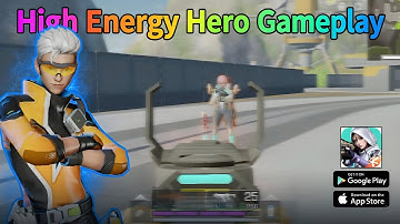 This Game Replaces Apex Legends Mobile!? | High Energy Heroes Ultra Graphics Android Battle Royale